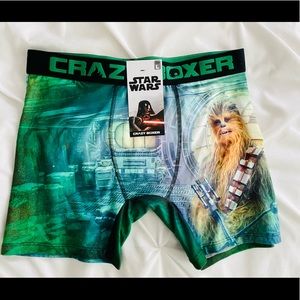 NWT Crazy Boxer Star Wars Boxer Briefs
